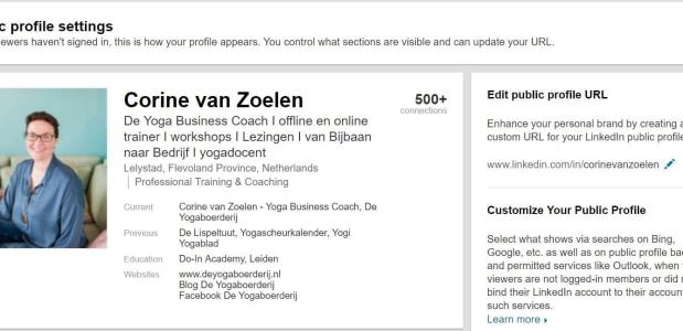 url aanpassen corine van zoelen, de yoagbusinesscoach