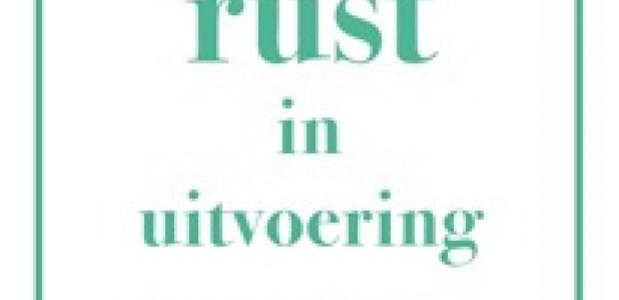 Rust in uitvoering van Alex Soojung Kim Pang Rust in uitvoering, meer voor elkaar krijgen door minder te werken.