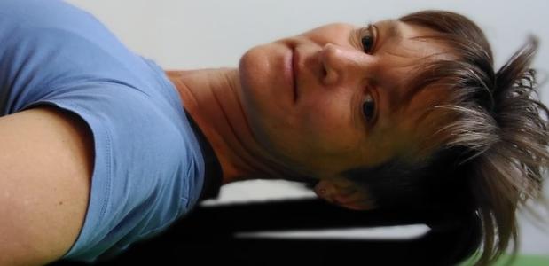 Mariette op het stripje Op het bovenrugstripje