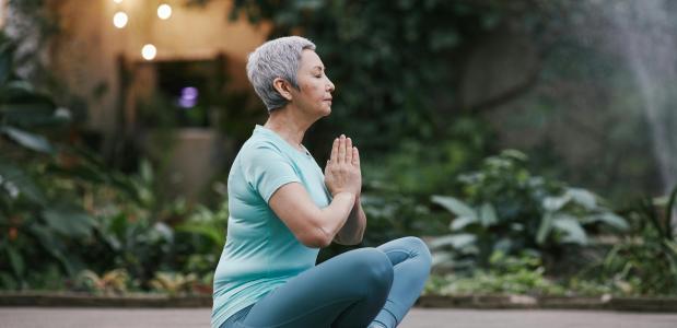 Meditatie tuin