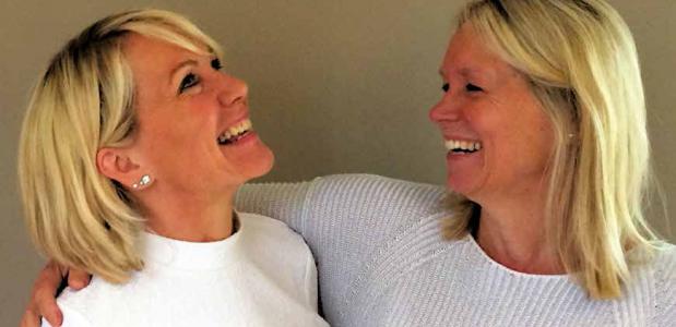 Sari (links) en Wendy (rechts) Soul Sisters