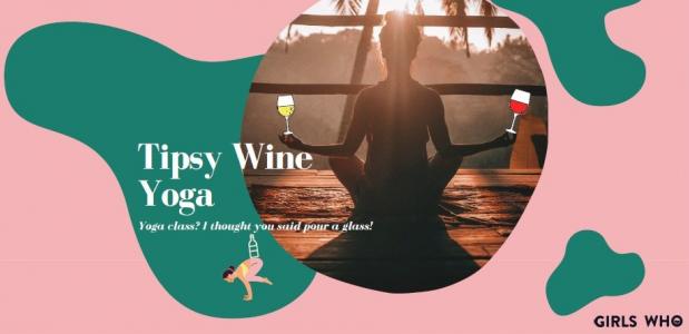 Tipsy Wine Yoga