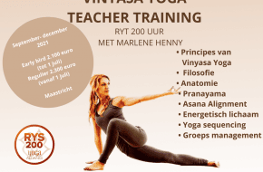 Vinyasa Yoga Teacher Training RYT 200 uur Vinyasa Yoga Teacher Training Marlene Henny
