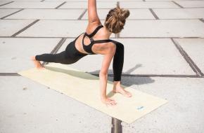 FLXBL Yogamat, zweet, absorberend, grip