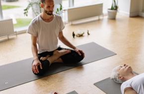 Yoga met een therapeut